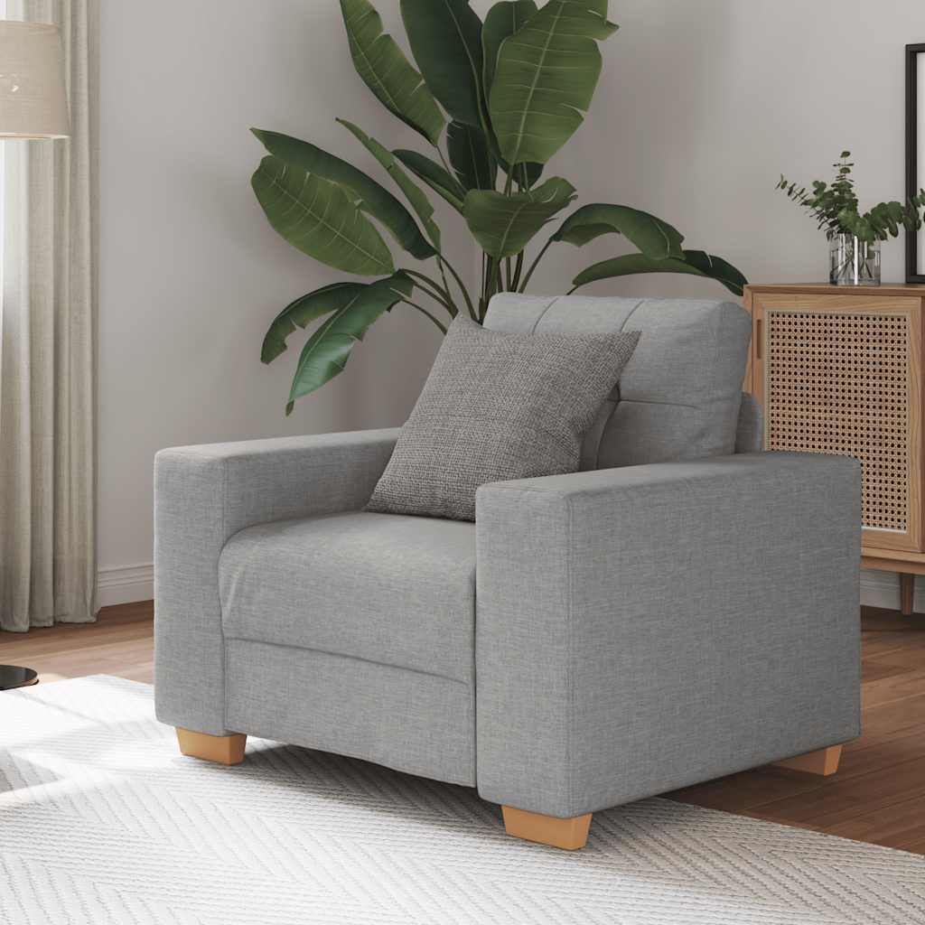 Fauteuil Wolgrijs 100X78X80 Cm Stof